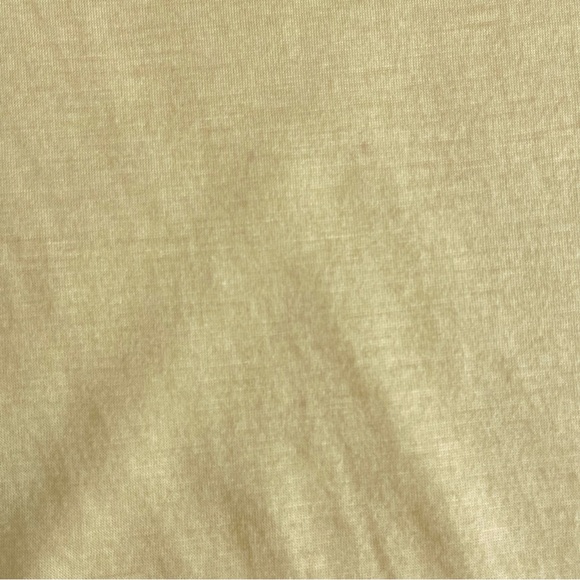 Jil Sander Short Sleeve Blouse Top Yellow Size L - Picture 8 of 8